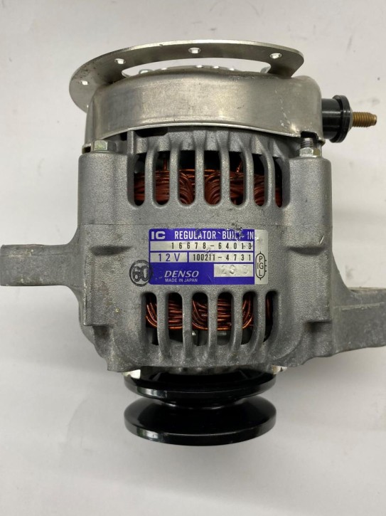 Lichtmaschine 12V 40Amp. Original Denso 100211-4730 | 16678-64013 | B+ seitlich