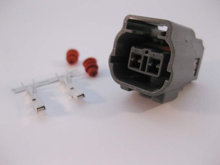 Stecker 2pol Denso Buchsengehäuse Stopmagnet Kubota Abschaltmagnet Absteller