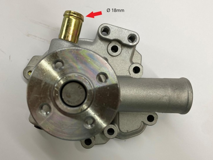 Wasserpumpe für Perkins 404C-22 404D-22 Jungheinrich CASE Shibaura N844T | 18mm