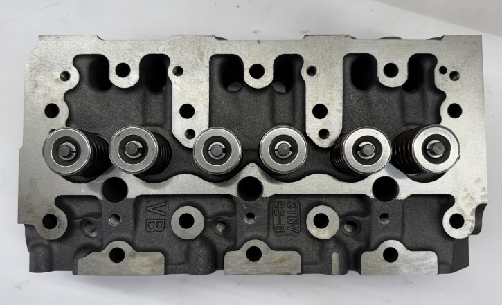 Zylinderkopf für Yanmar 3TNV84 | 3TNV88 inkl. Ventile