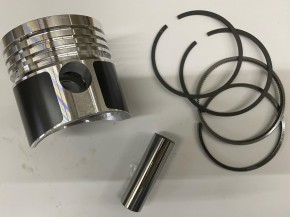 Kolben mit Kolbenringe für Mitsubishi K4D | K3D mit Ventilmarki. V1 STD Ø73mm